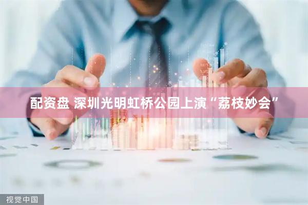 配资盘 深圳光明虹桥公园上演“荔枝妙会”